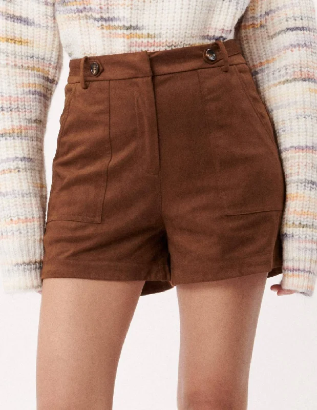 Andree Shorts In Marron Glace