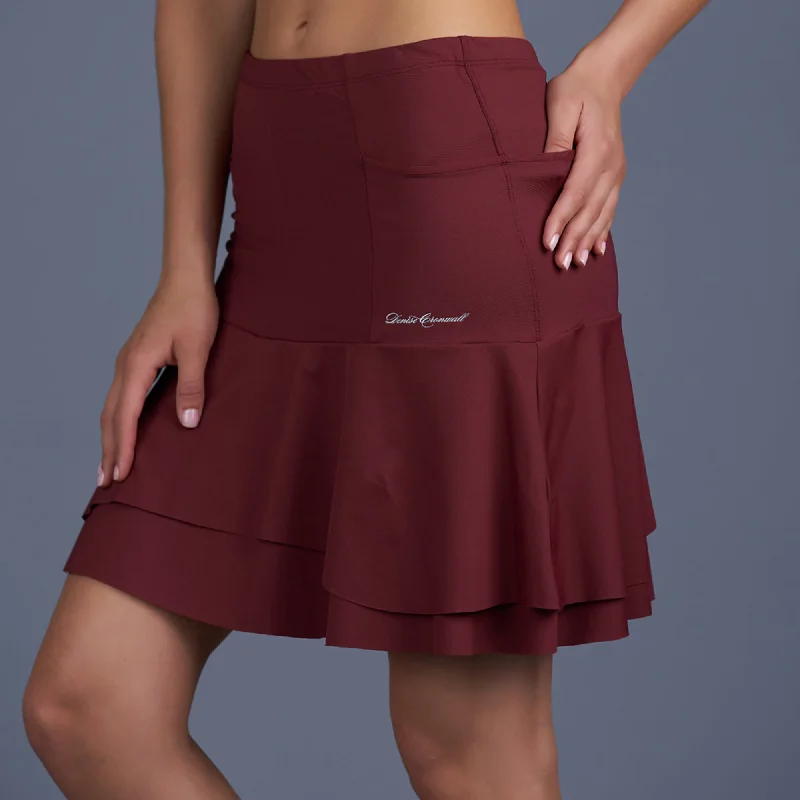 Rust Long Skort (rust)