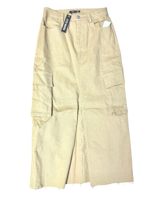 Skirt Maxi By Steve Madden In Tan, Size: 2