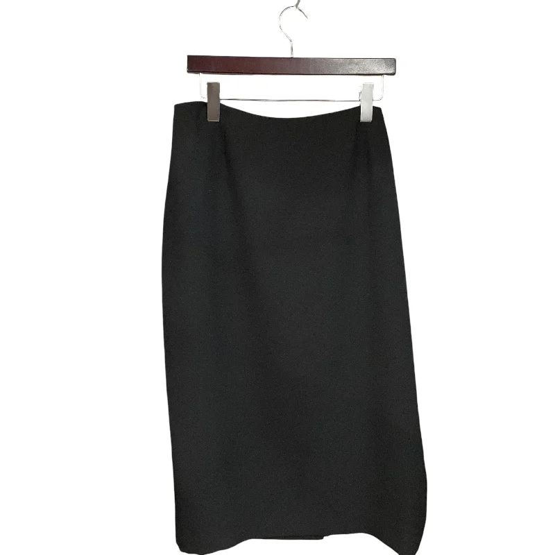 Skirt Midi By Jones Wear In Black, Size: L